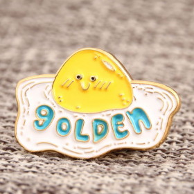 Golden Egg Enamel Pins