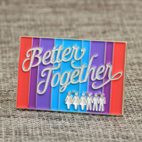 14. Better Together Lapel Pins