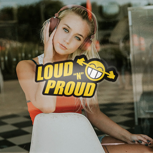 4. Loud Proud Custom Stickers