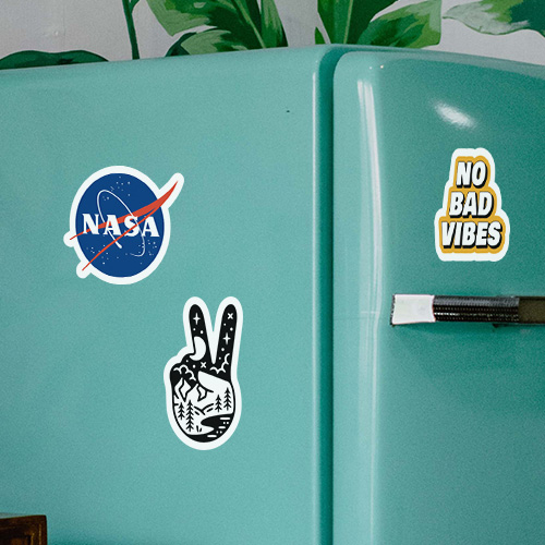 1. NASA Die Cut Stickers