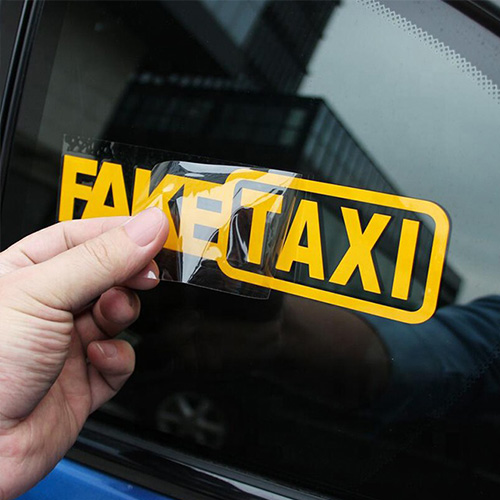 5. Faketaxi Transfer Stickers