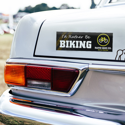 Biking Bumper Stickers