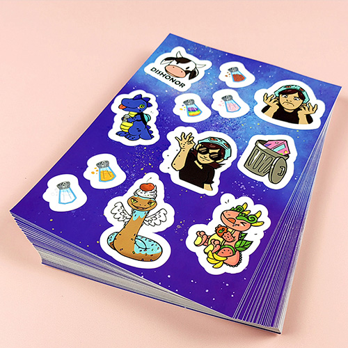 10. Cute Sticker Sheet