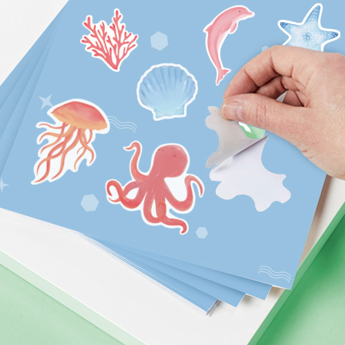 2. Sea Sticker Sheet