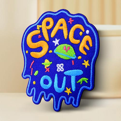 1. Space Out Custom Made Patches