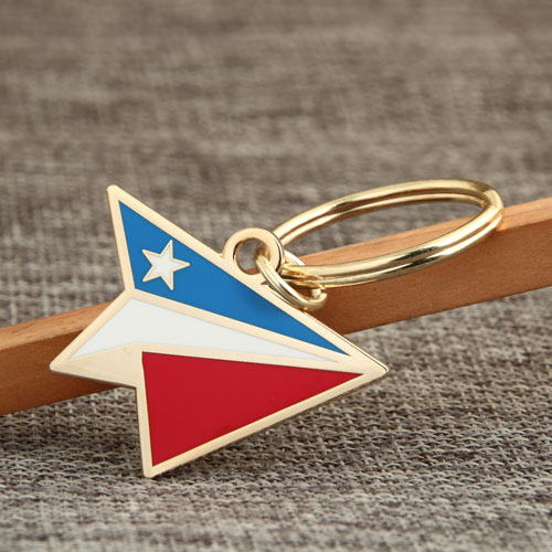 5. Custom Airplane Keychains