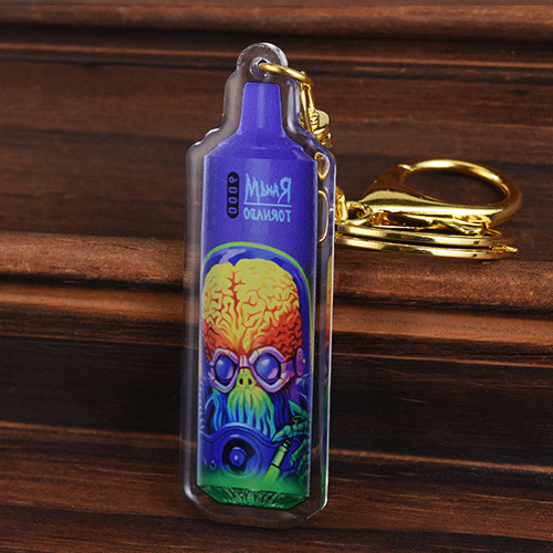 4. Bio Monkey Brain Acrylic Keychain