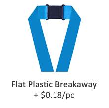 Flat Plastic Breakaway