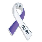 13. Hope Awareness Ribbon Pin