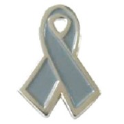 5. Wide Ribbon Tail Awareness Ribbon Pin