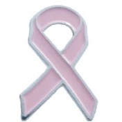 6. Rounded Wide Top Awareness Ribbon Pin