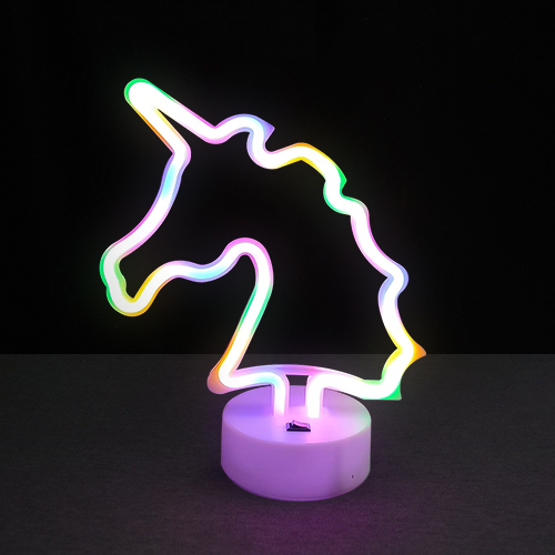 5. Unicorn Mini Portable Neon Sign