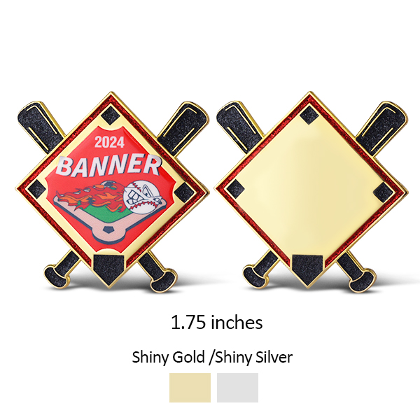 Banner Baseball Sunamel Trading Pins