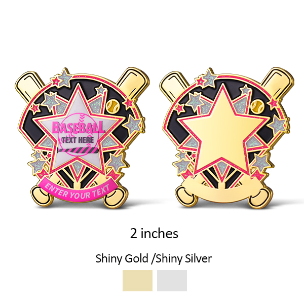 Star Baseball Sunamel Trading Pins