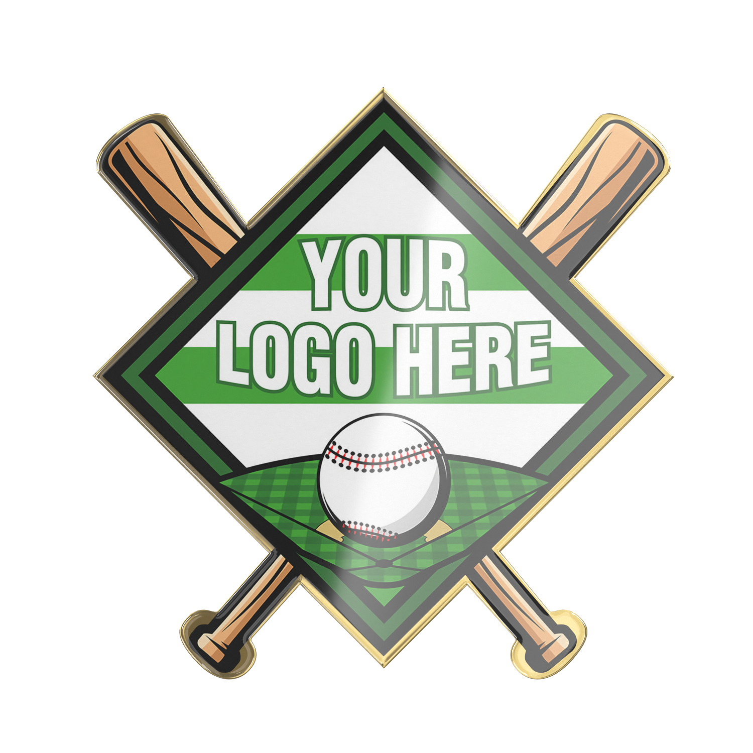 Baseball Field Sunamel Trading Pins