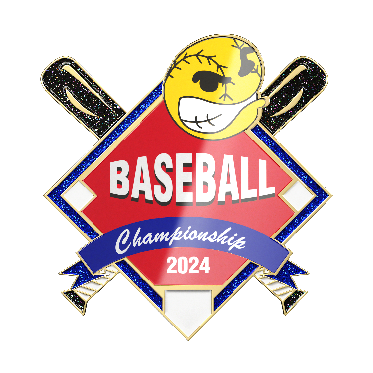 Baseball Championship Sunamel Trading Pins