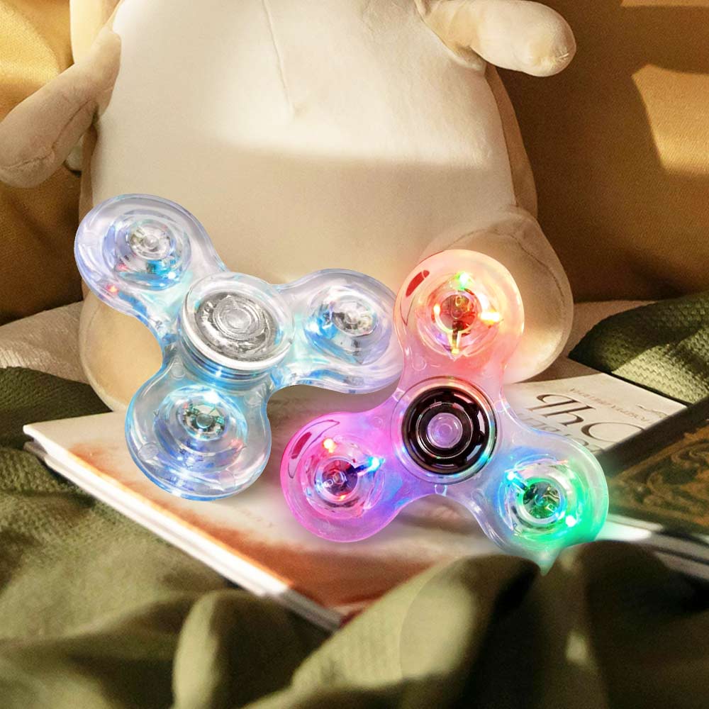SP-CLE Clear LED Fidget Spinner